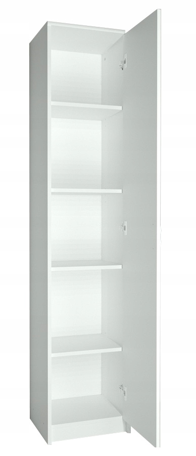 REGAŁ ZAMKNIĘTY PÓŁKA 40 SZAFA SŁUPEK R008 BIAŁY Marka bez marki