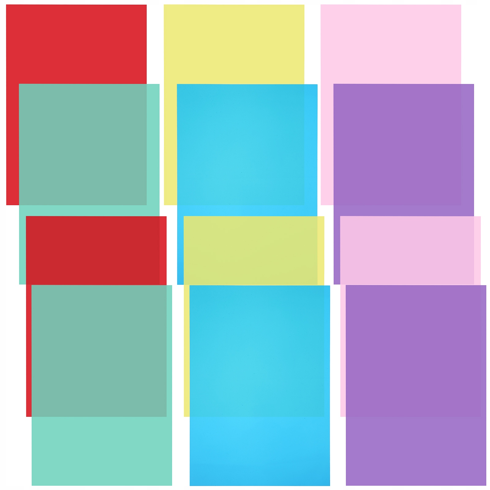 ZESTAW FILTRÓW OŚWIETLENIOWYCH ŻELE DO REFLEKTORÓW TEATRALNYCH Rodzaj filtra inny