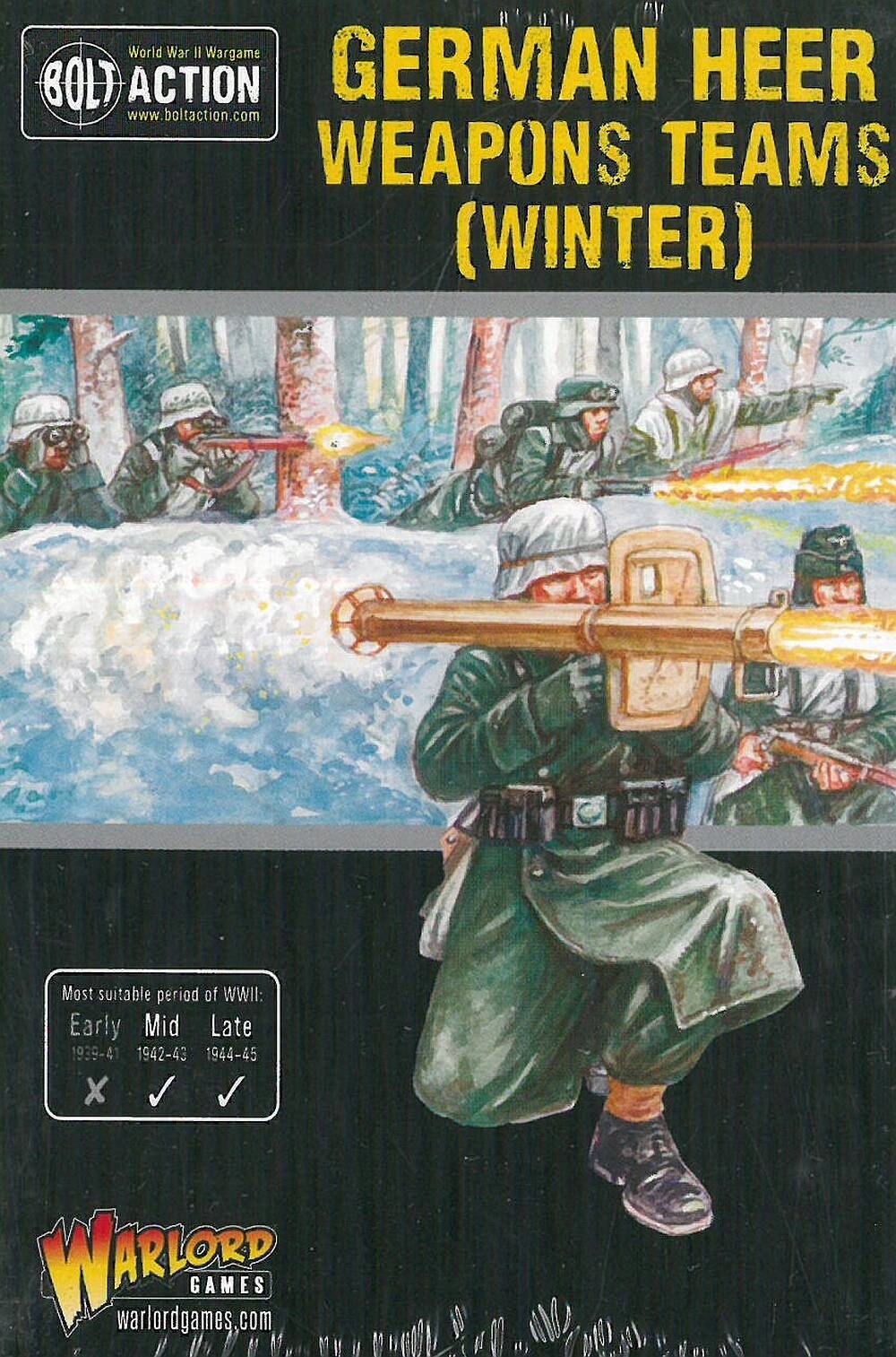 Bolt Action German Heer Weapons Teams (Winter)