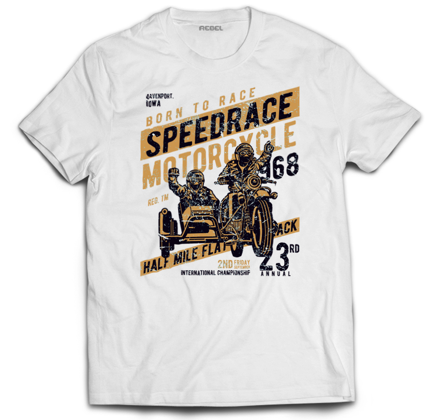 

Tshirt motocykl z koszem motor wojsko militarne L