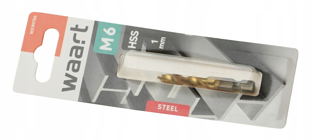 WIERTŁO GWINTUJĄCE HSS DO GWINTÓW M6 GWINTOWNIK Marka waart