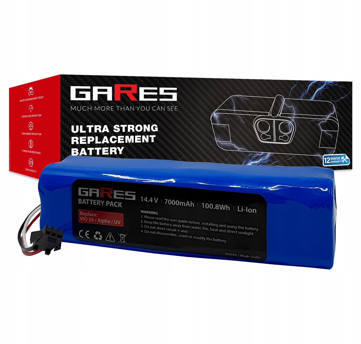 Baterie pro Proscenic M7 Pro M8 Pro 14,4V 7Ah