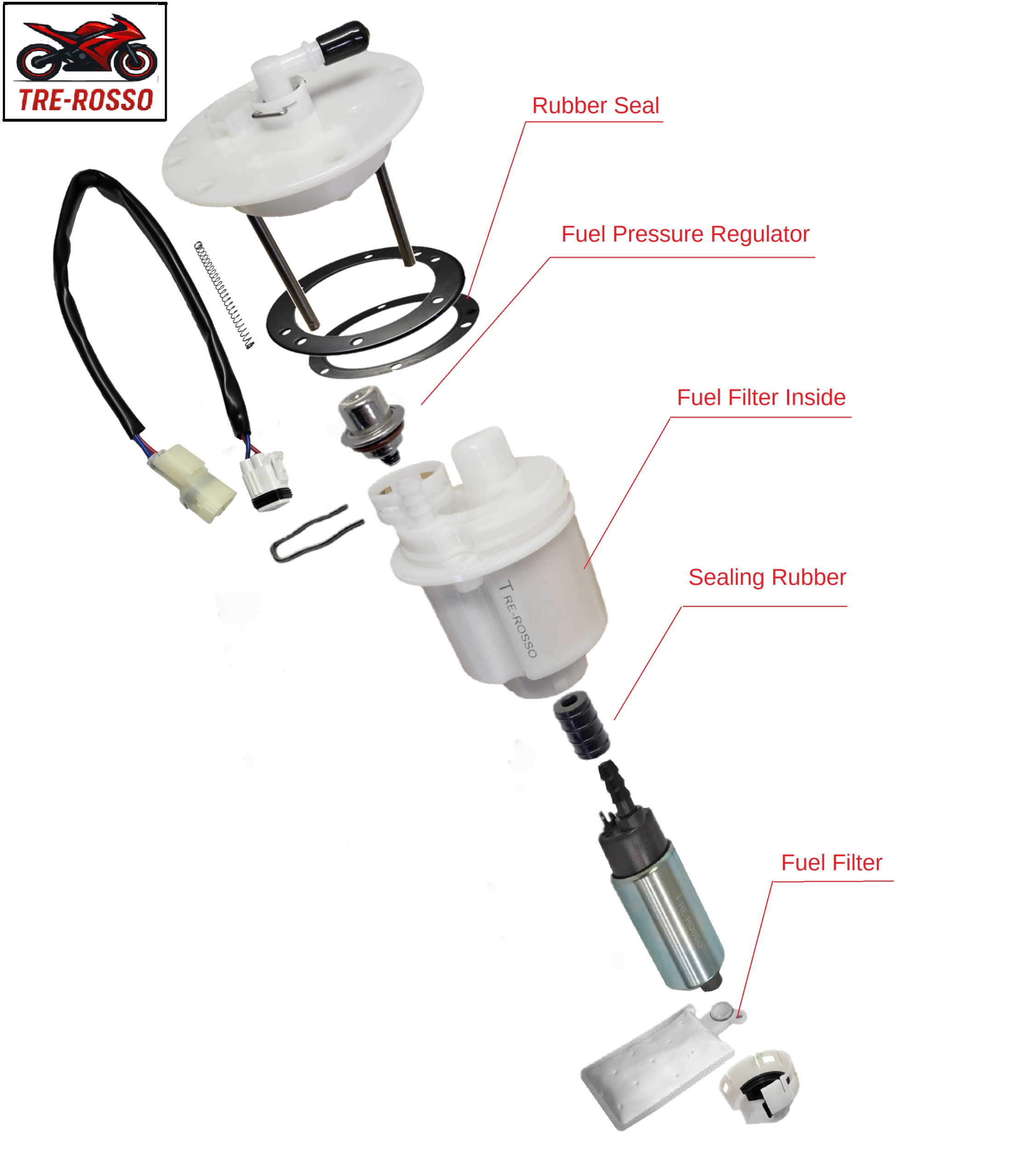 Cf-moto 400 450 500 520 Palivové Čerpadlo 901F-150900