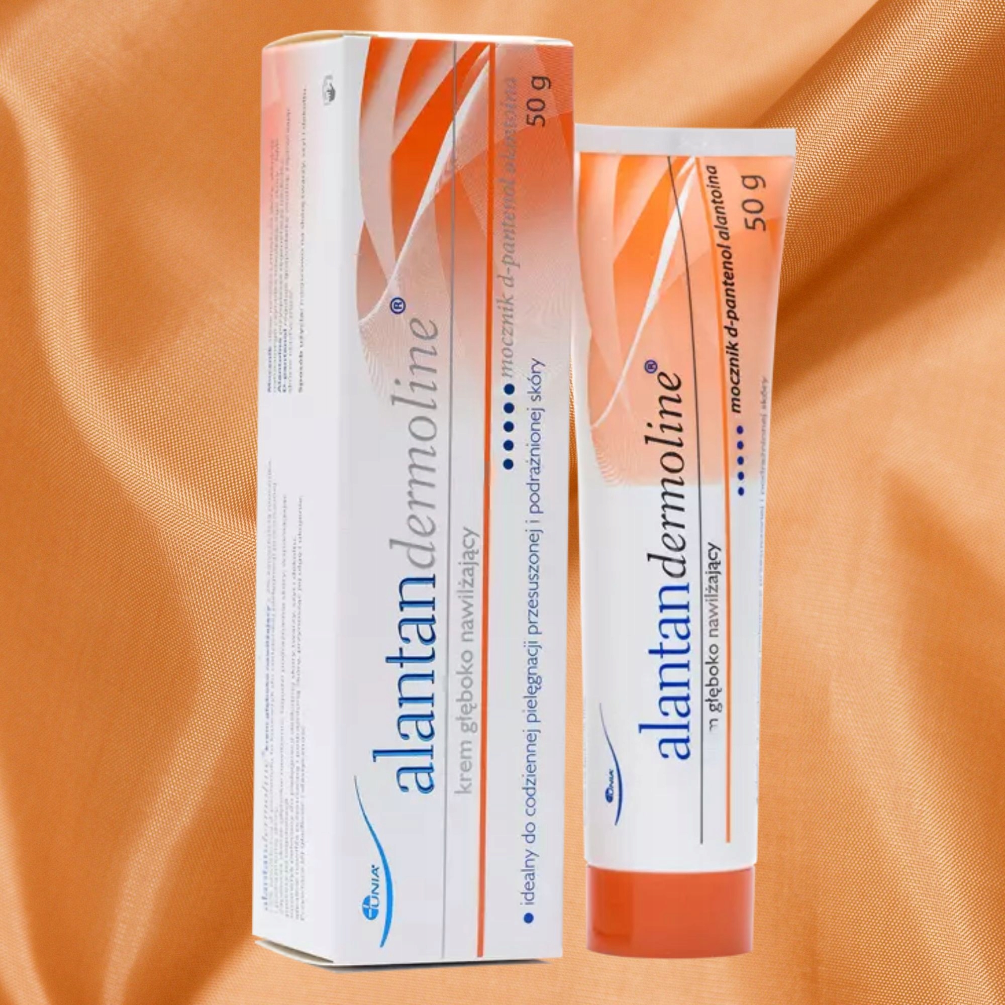 Alantan Dermoline krem głęboko nawilżający 50 g Marka Unia