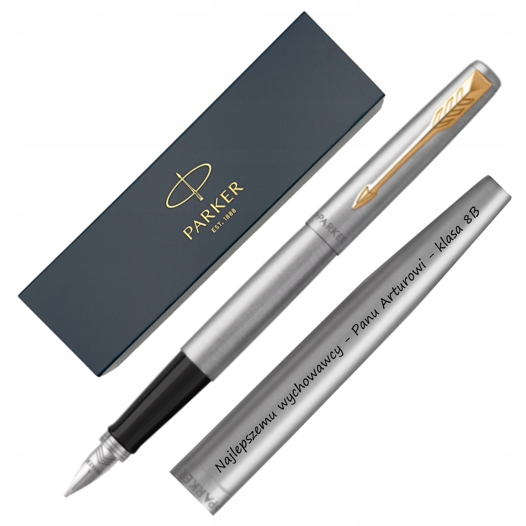 Pióro wieczne stalowe Parker Jotter Gt Grawer dla Magistra