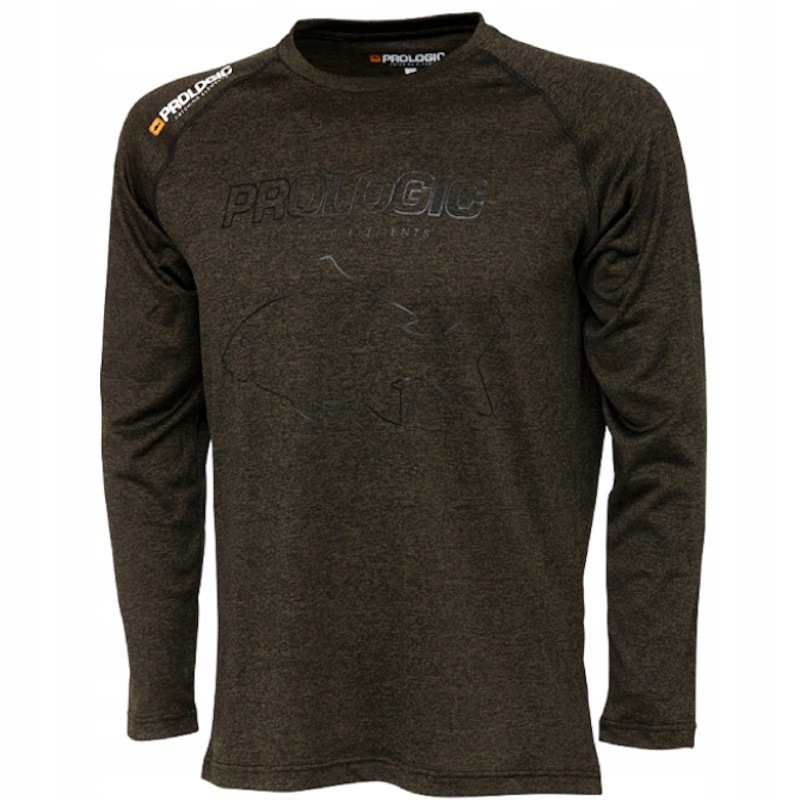 Koszulka Wędkarska Prologic Mega Fish Long Sleeve T-Shirt 3XL Green Zielona