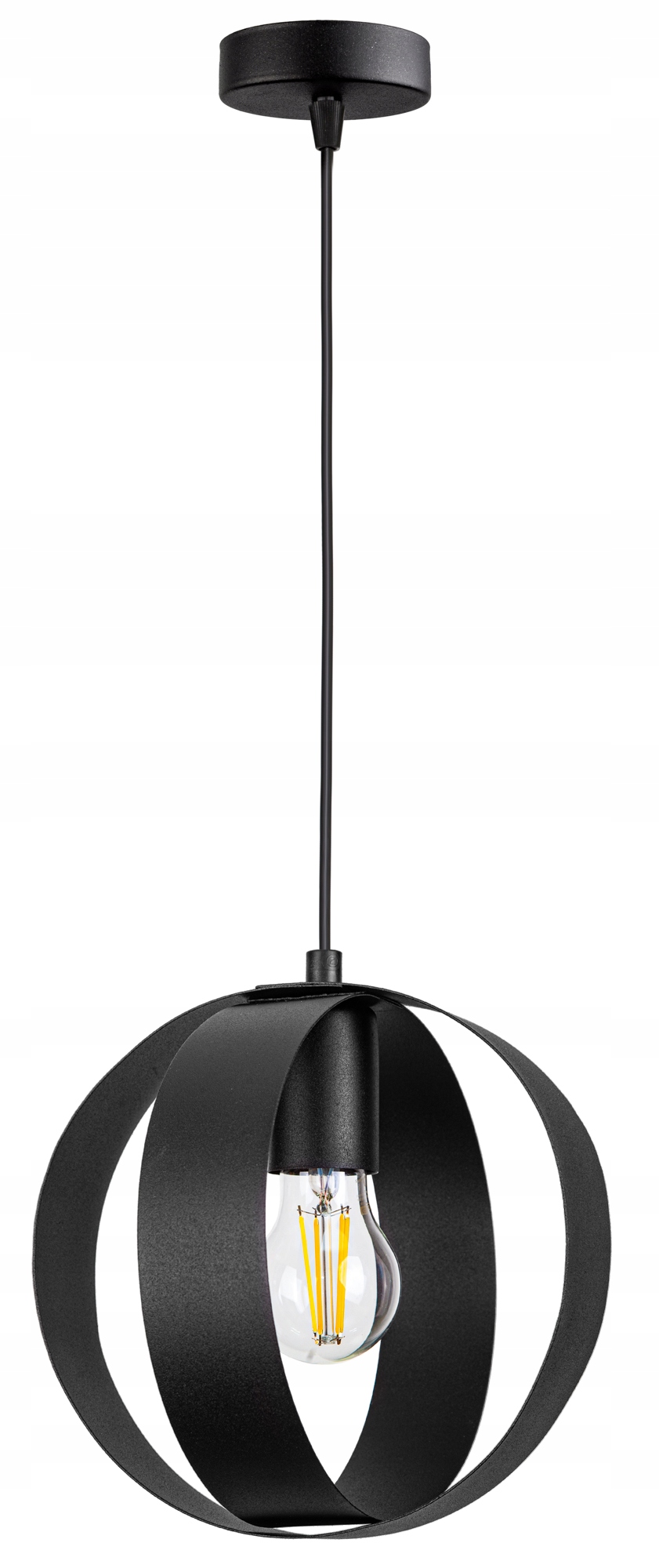 LAMPA SUFITOWA PLAFON ŻYRANDOL LOFT EDISON RING Marka Glimex