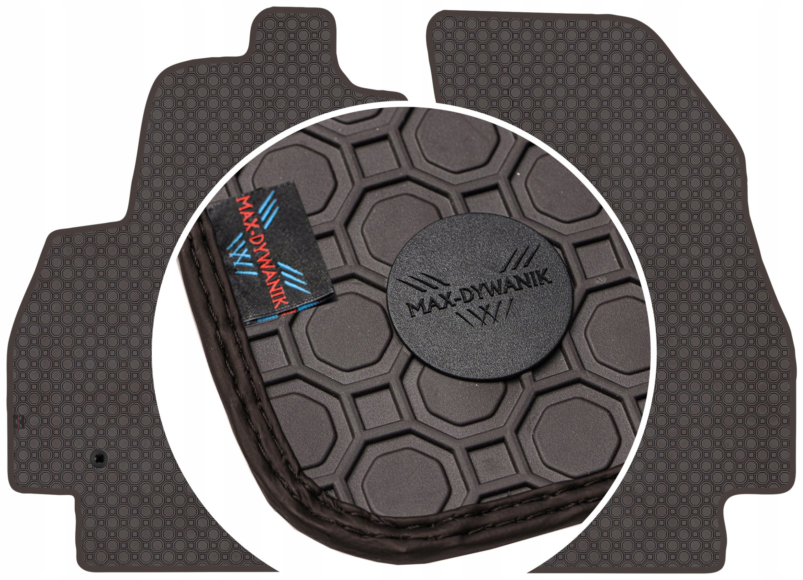 Citroen Nemo 2os 2008-2017 Koberce Hnedé