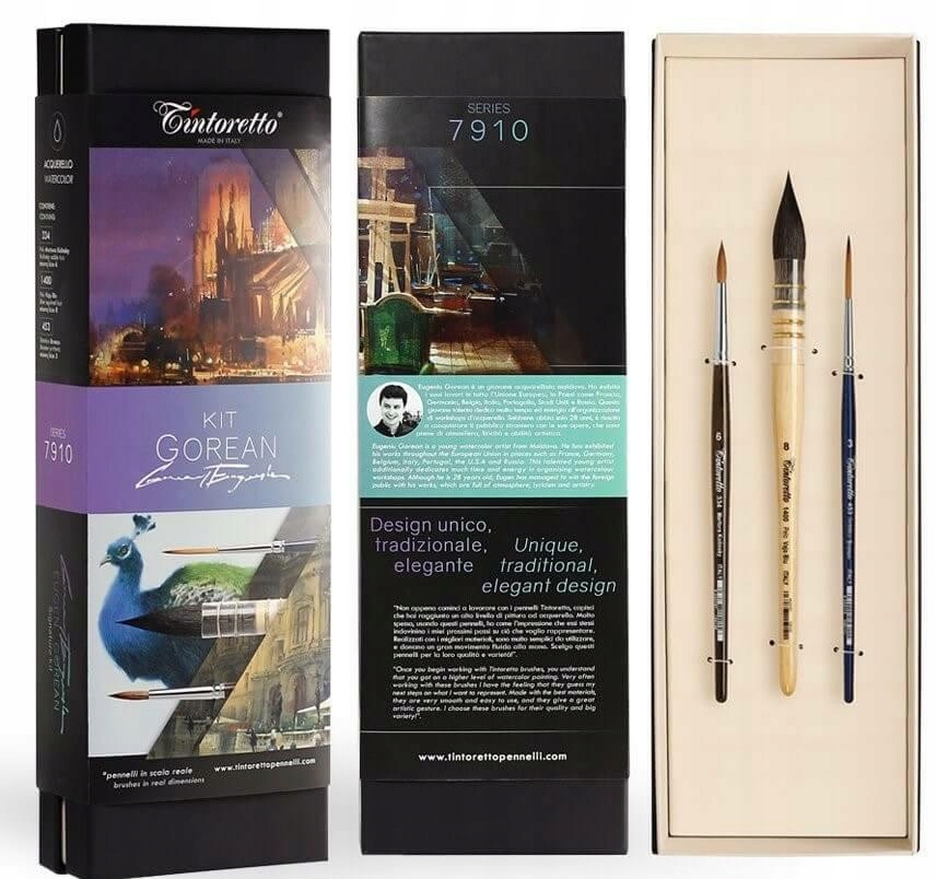 Profesionální akvarelová sada GoreanEugen 7910, Tintoretto