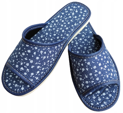 

Pantofle Kapcie Damskie Domowe Bawełniane Laczki