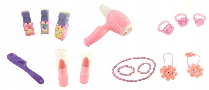 Туалетний столик для дівчинки рожевий звуки СВЕТА825 матеріал пластик
