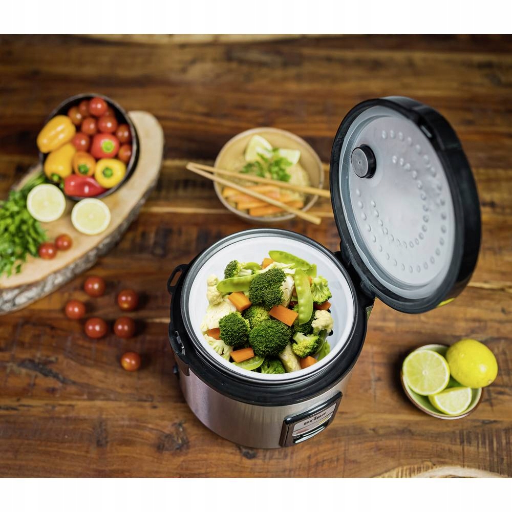 PRINZ Rice Cooker garnek do gotowania ryżu warzyw Ryżowar 400W 1l PZ-RK1 Kod producenta 51001
