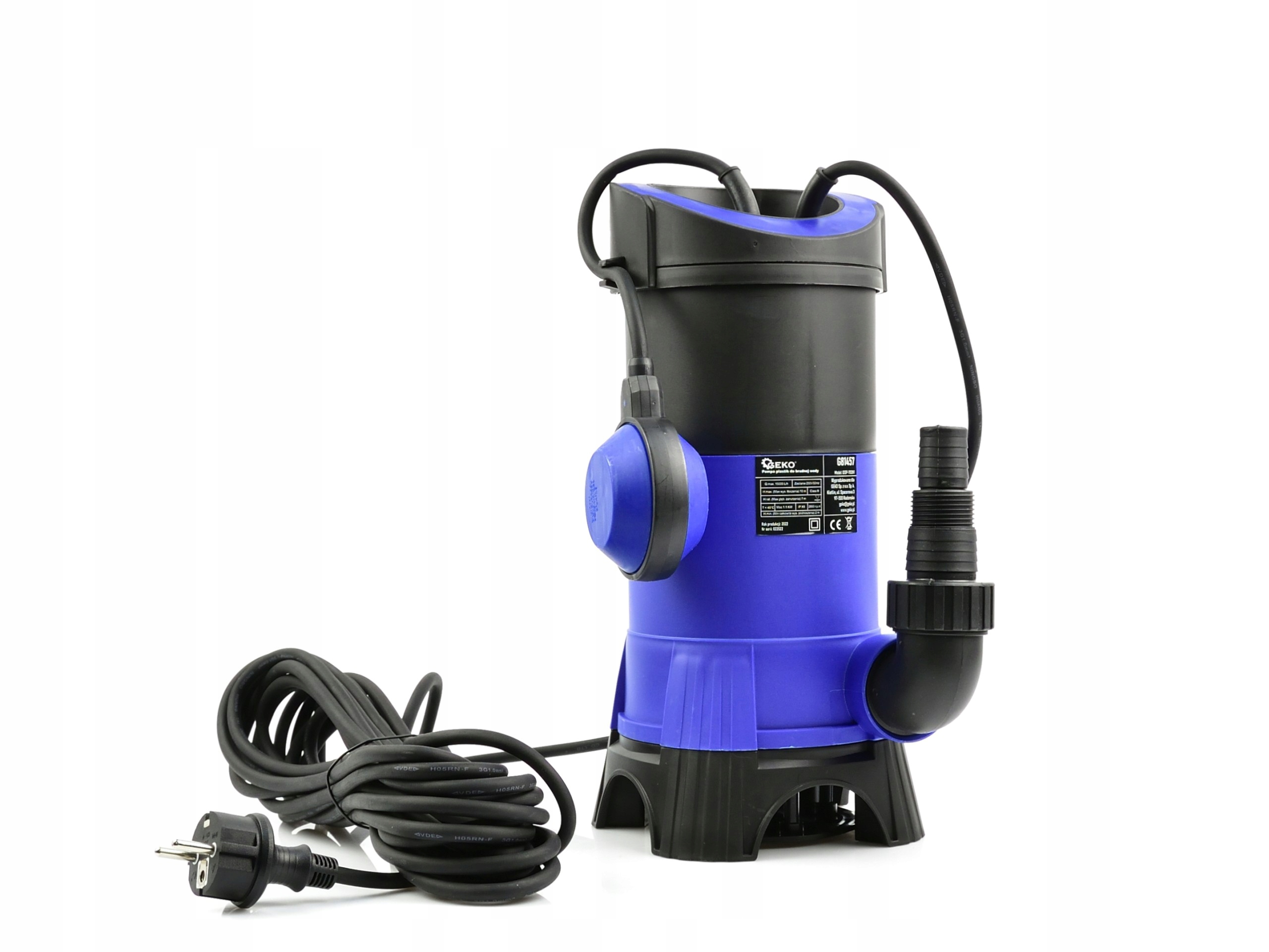 

Pompa plastik do brudnej wody 1100W