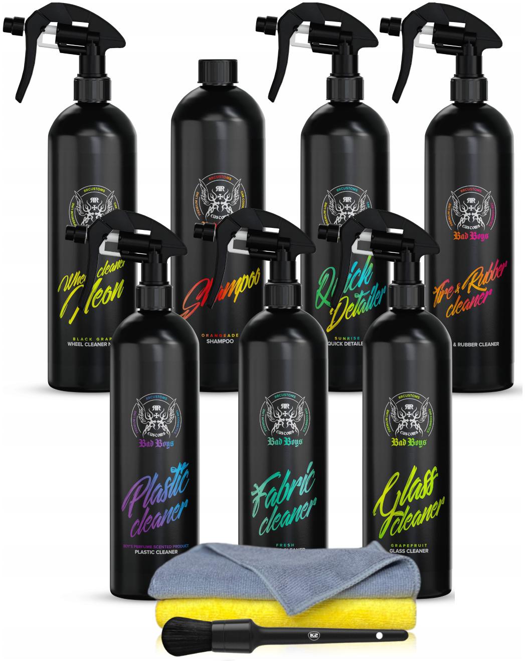 RR Customs RRC Bad Boys Mega Zestaw Kosmetyków Do Auta Detailing Prezent