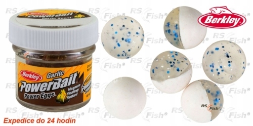 Ikry Berkley PowerBait Floating Eggs Garlic White