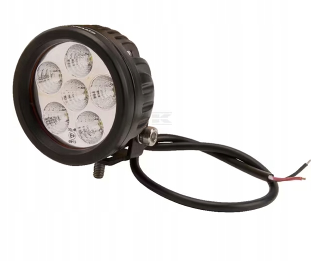 Led Pracovní Lampa 6 Kulatá 18W 1440lm 12/24V Krátké Světlo