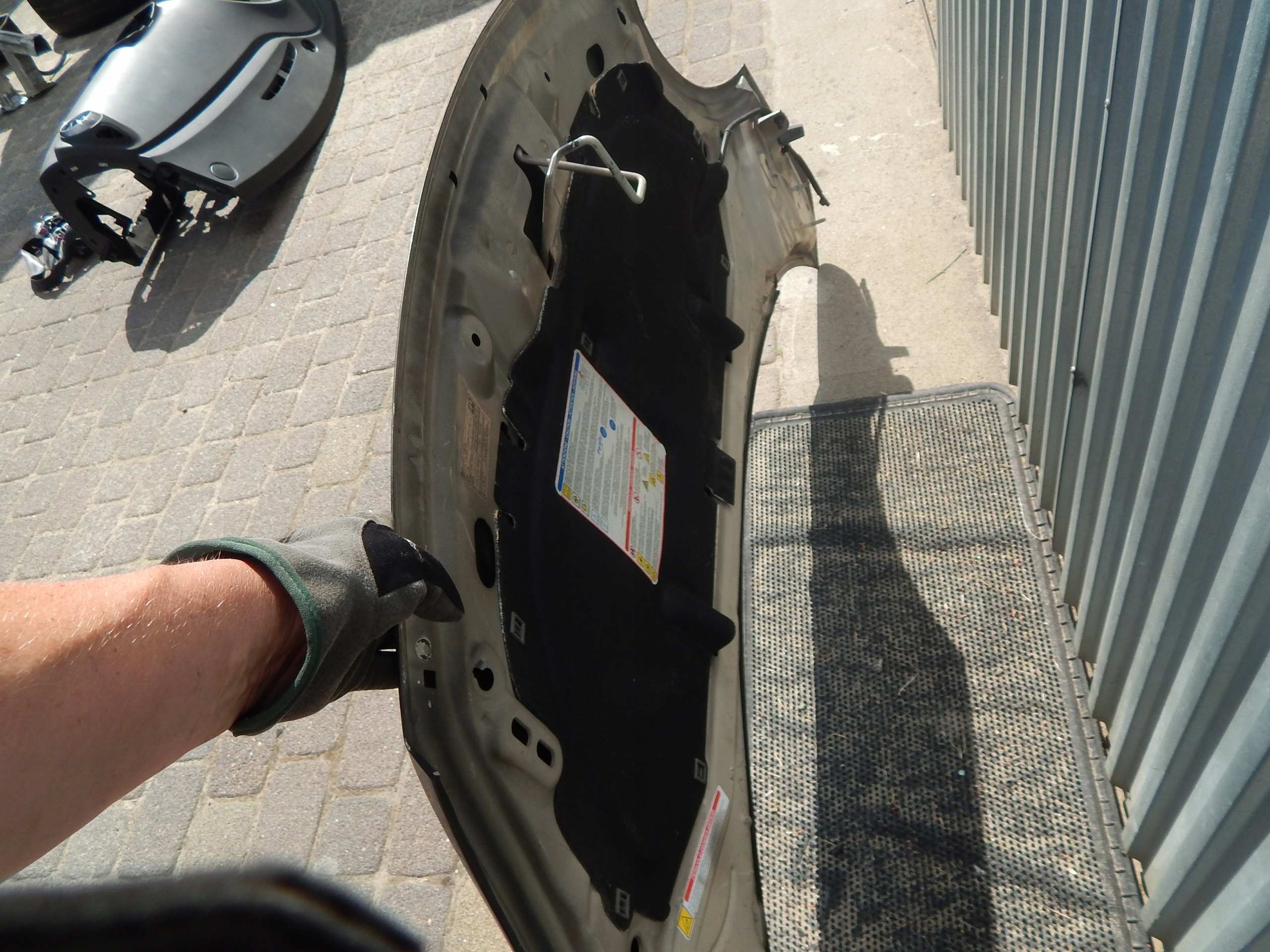 Motorhaube Fiat 500 ZAF 120 Bonnet Hood - Thumbnail 4