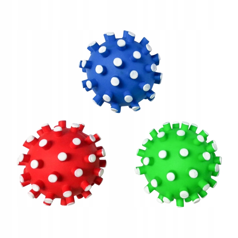 

Piłka Z Kolcami Zabawka dla psa Z Piszczałką 7cm