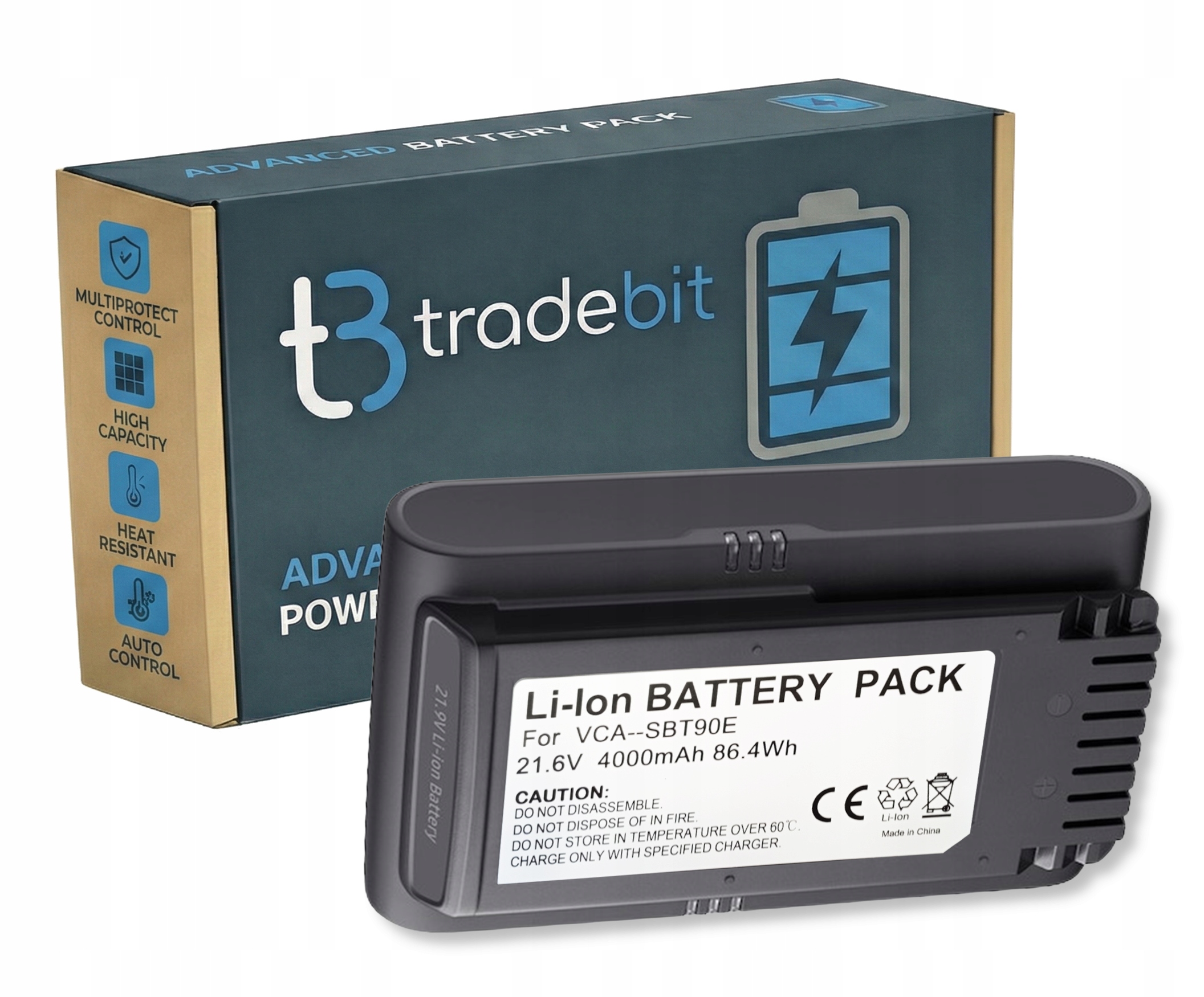 Batéria pre Samsung Jet 70 75 21.6V 4000 mAh VS9000-VCA-SBT90