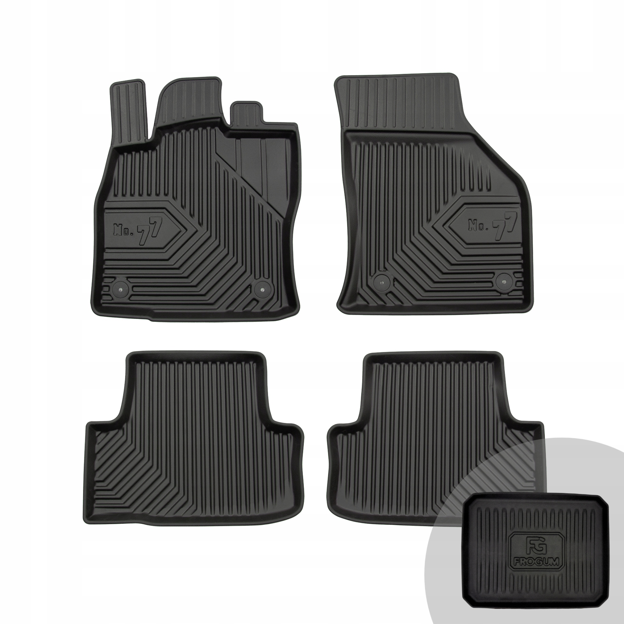 Frogum Koberce do auta pro Škoda Karoq od roku 2017