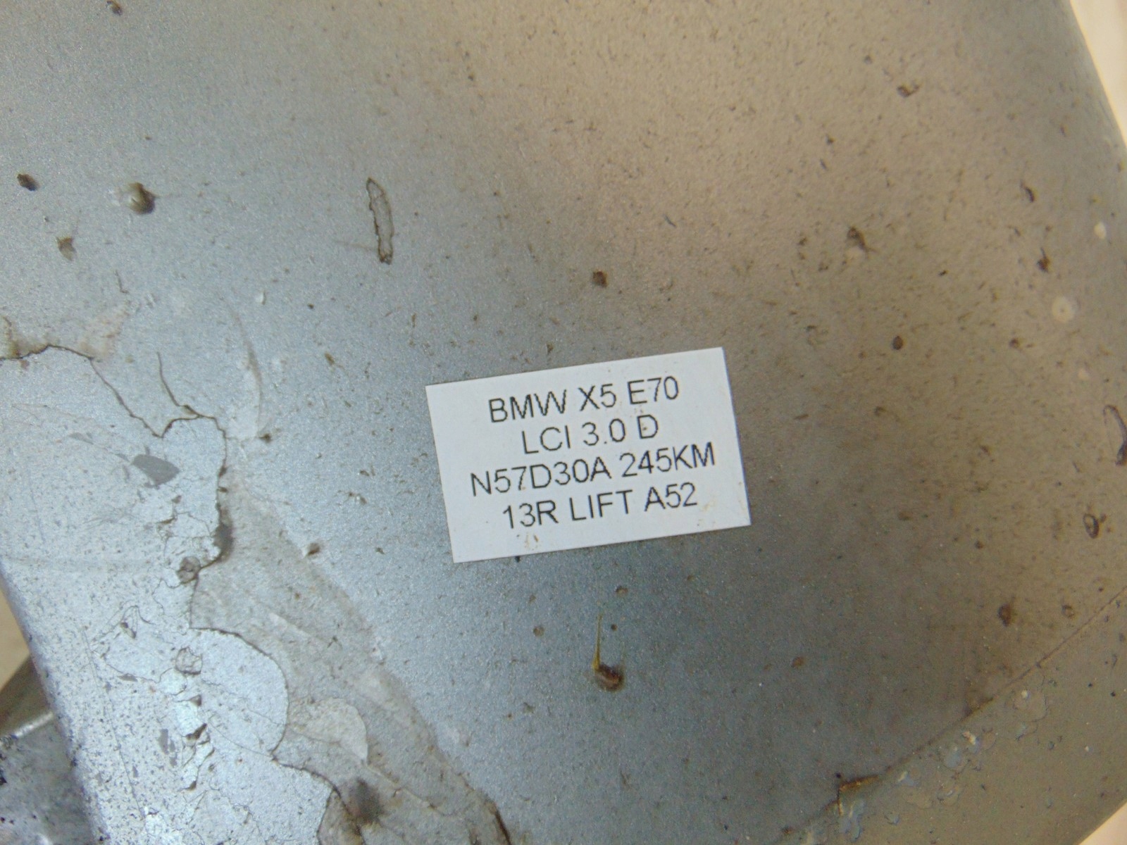 moulding threshold threshold right right BMW X5 E70 LIFT LCI 10- A52 m-packet