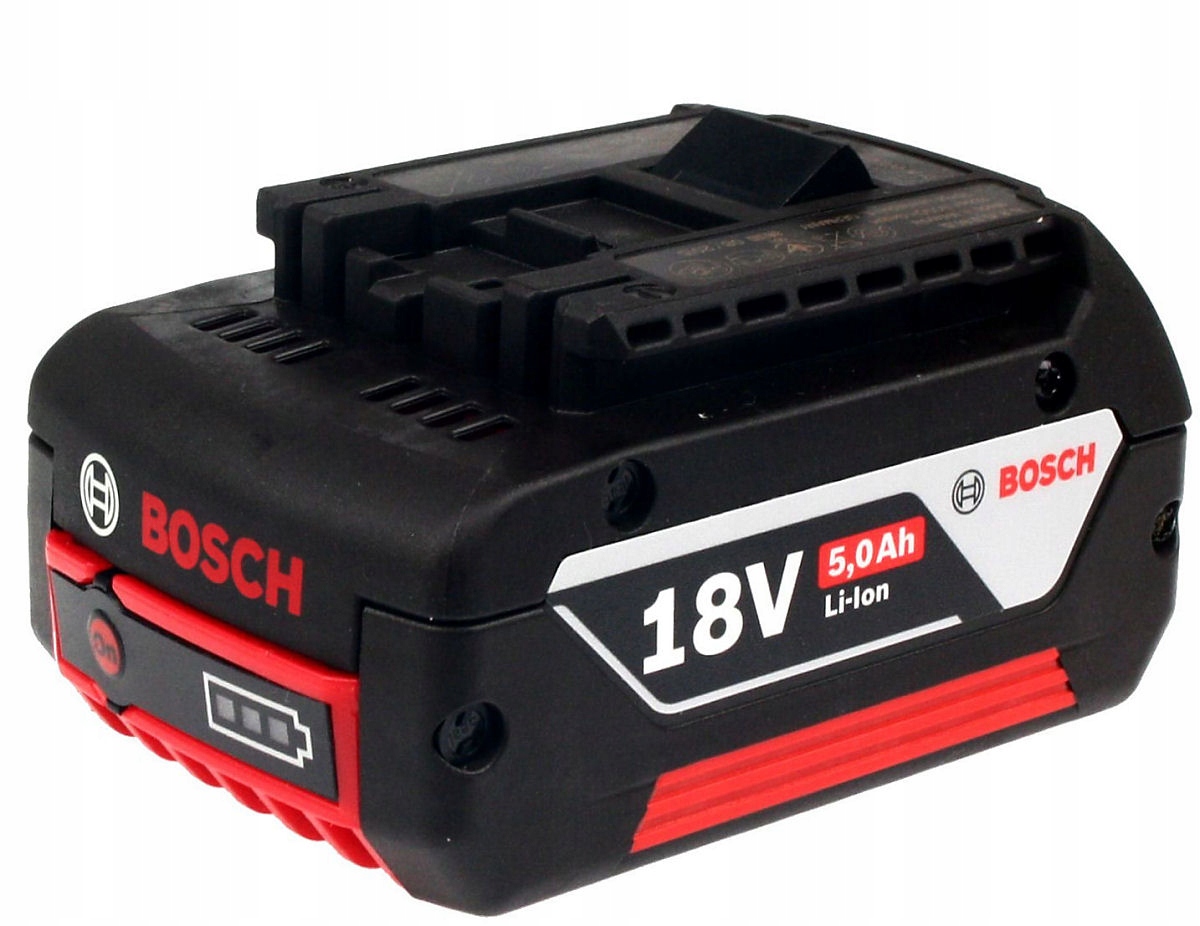 KLUCZ UDAROWY GDR 18V-200 BOSCH 1x5,0Ah Pojemność akumulatora 5 Ah