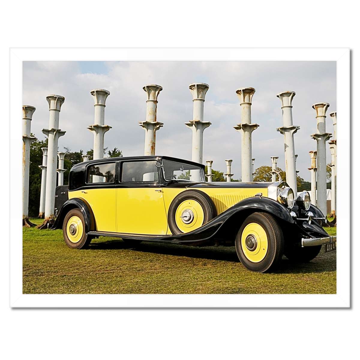 Plakáty v rámu 40x30 Žlutá klasika