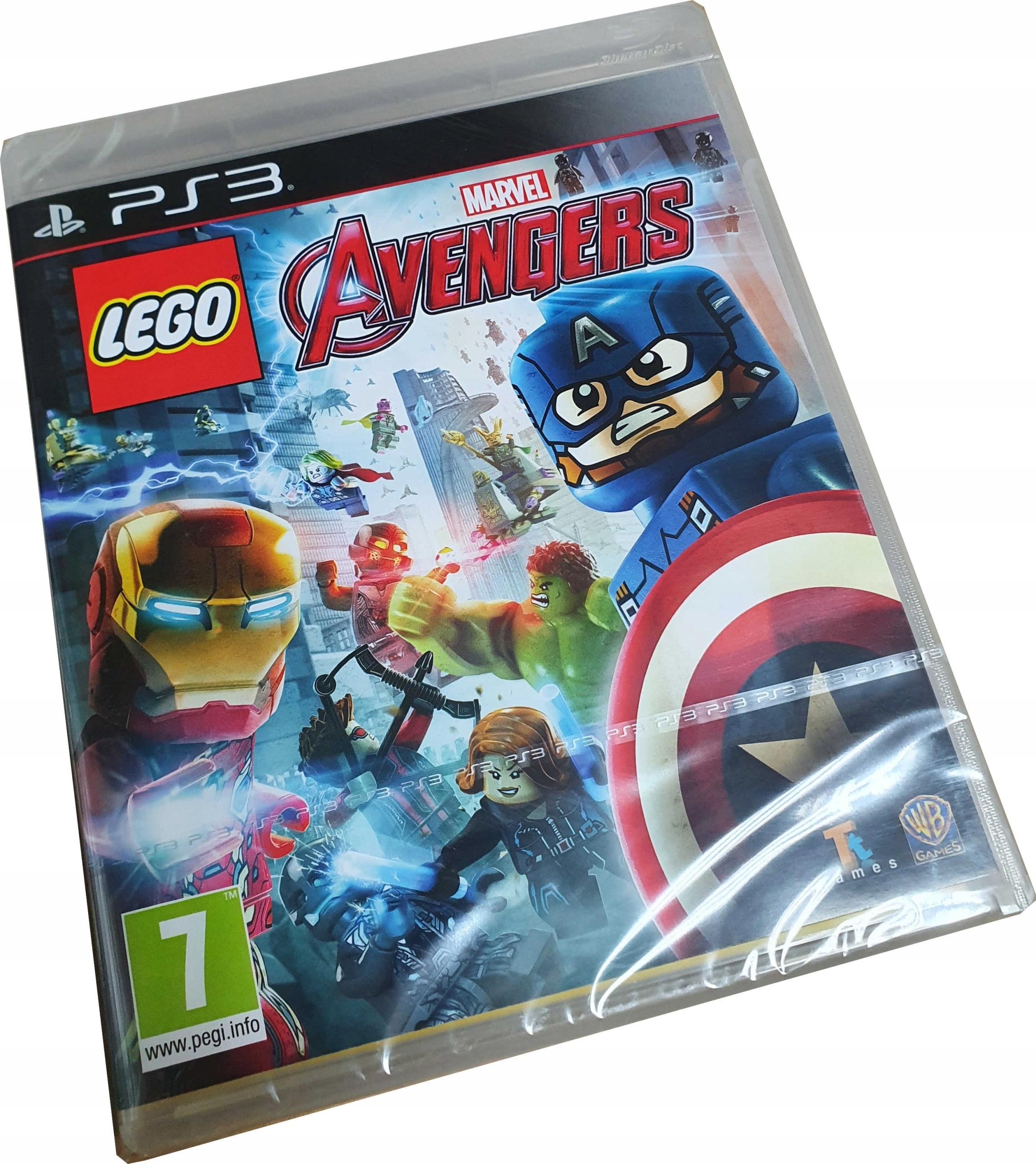 LEGO MARVEL AVENGERS PS3 NOWA PO POLSKU