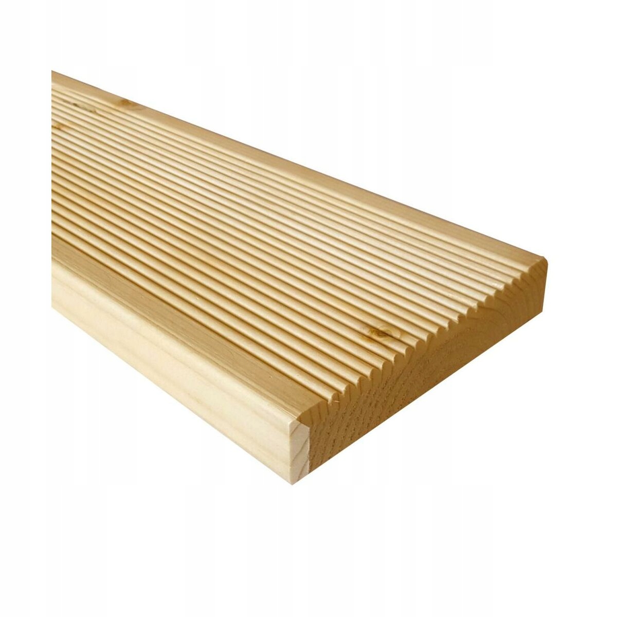 Deska tarasowa drewniana 14.5x250x2.4cm Świerk DLH