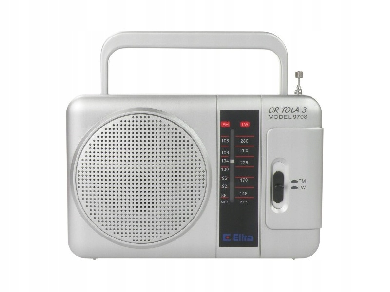Radio Eltra Tola 3 Srebrny-Zdjęcie-0