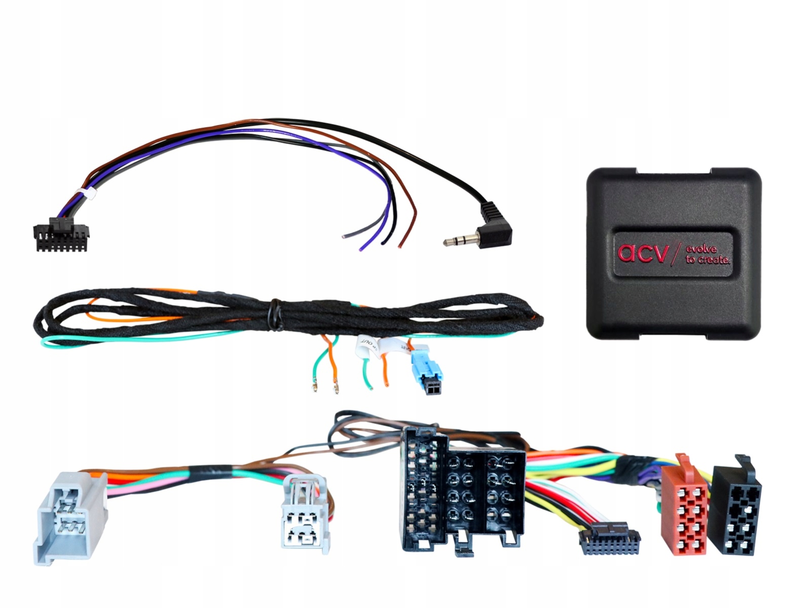 Adaptér na volant Citroen/Fiat/Opel ISO/Mini Iso Multilead telephone