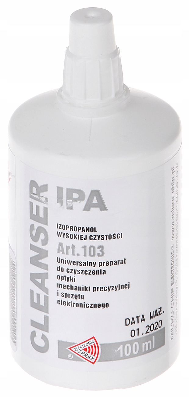 

Alkohol izopropylowy CLEANSER-IPA/100 butelka