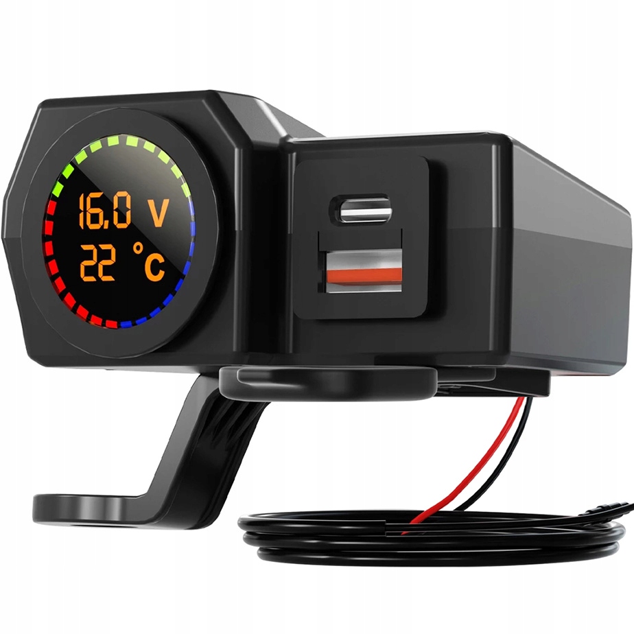 

Gniazdo Usb C Usb Do Motocykla Szybkie Ładowanie