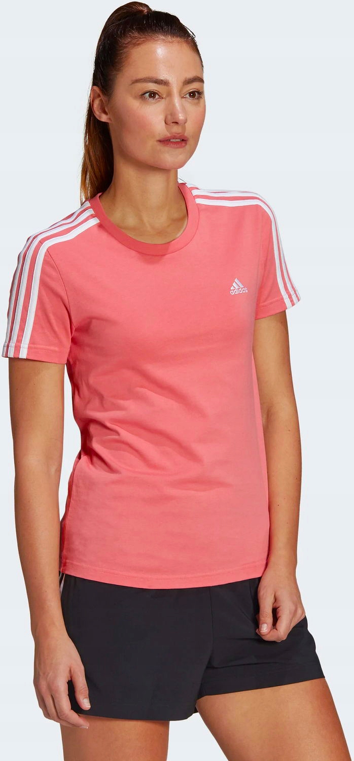 KOSZULKA DAMSKA SPORTOWA T-SHIRT DAMSKI ADIDAS ESSENTIALS SLIM FIT S EAN (GTIN) 4064044764577