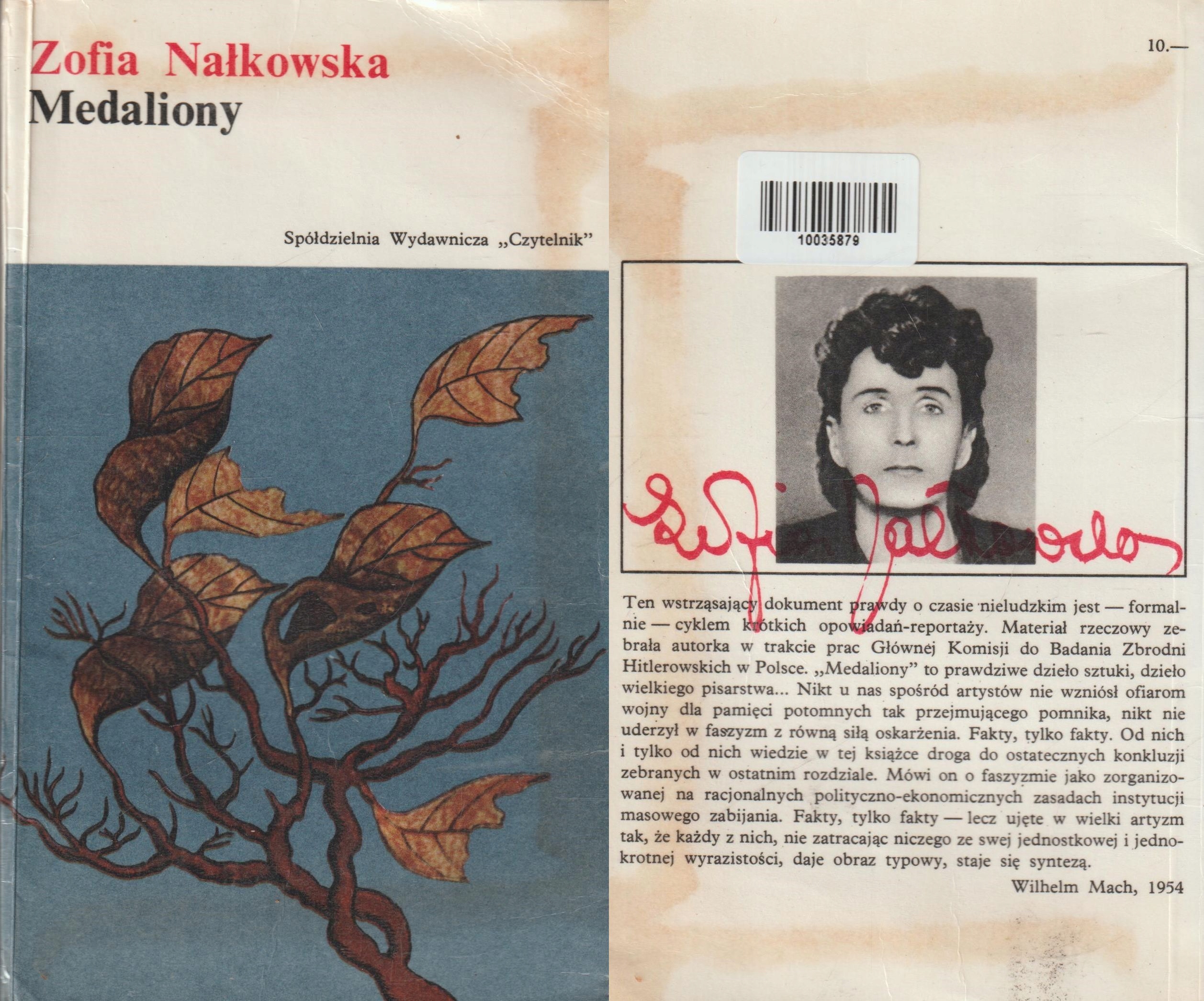 MEDALIONY Zofia Nałkowska