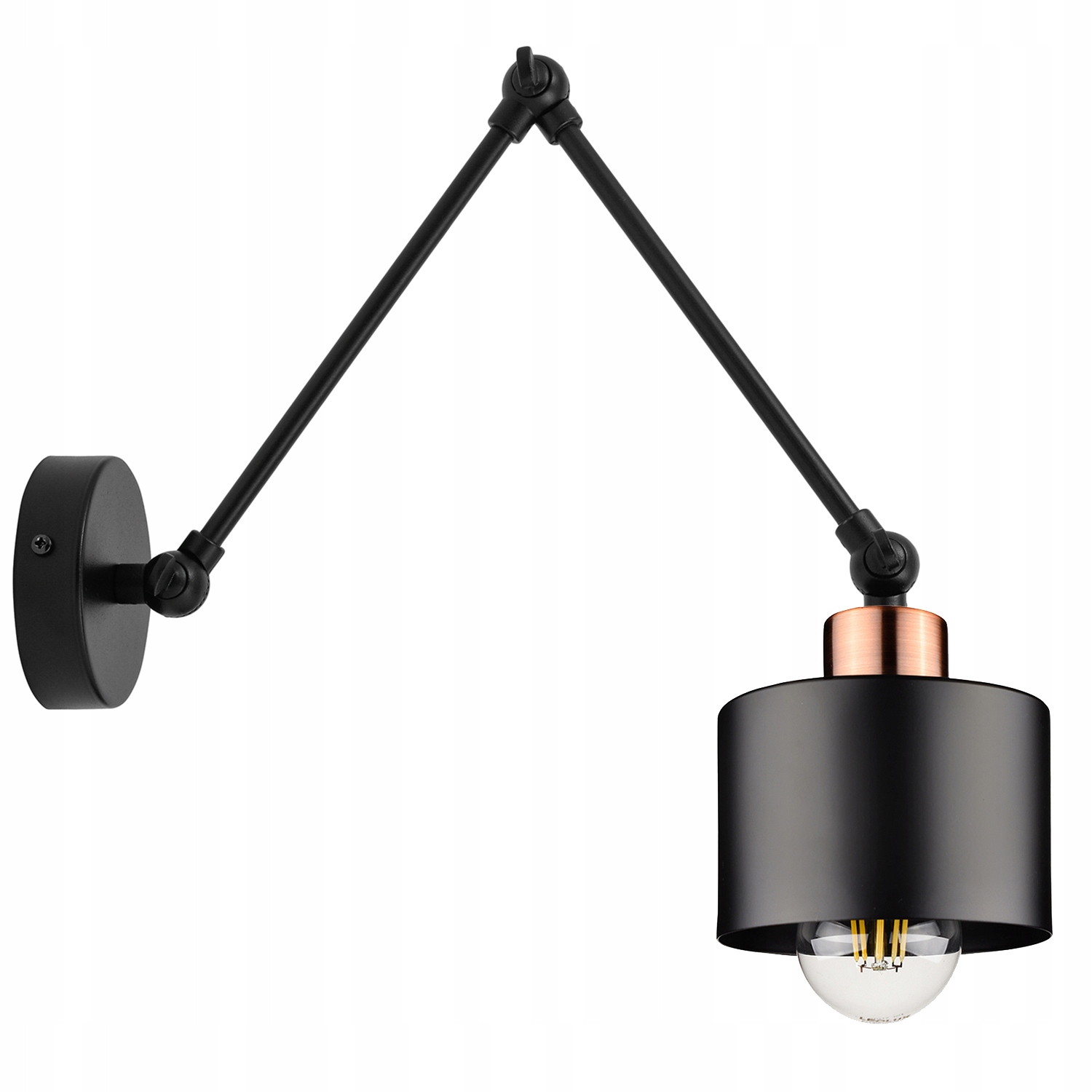 Lampa Ścienna Kinkiet Loft Edison LED