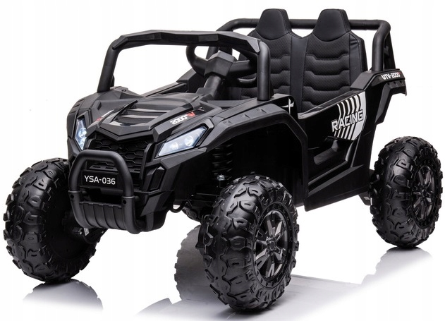 Jeep Buggy 4x4 Auto Na Akumulator 4silniki Pilot Miękkie Koła Eva Skóra Utv