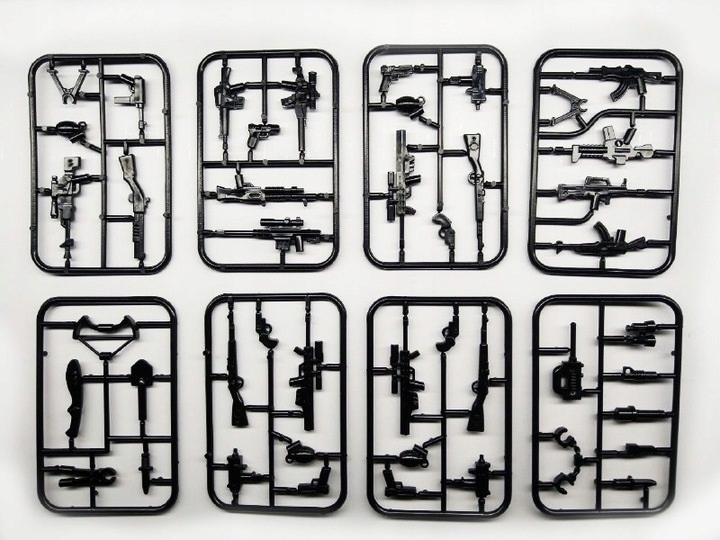 Klocki Robot 8w1 POLICJA 828el (825PCS) Marka bez marki