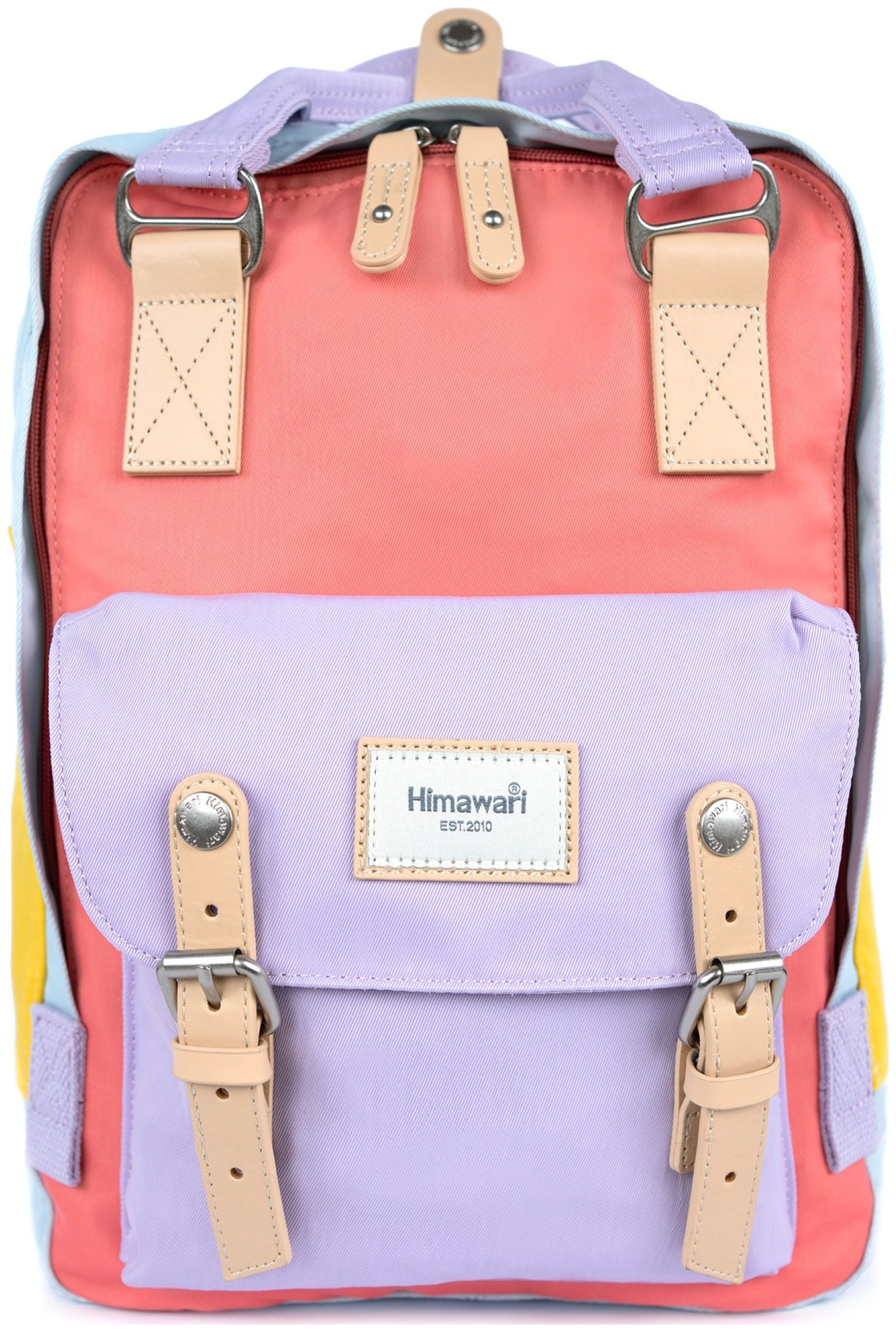 Batoh na notebook Himawari Jolly S – do práce do školy, vícebarevný