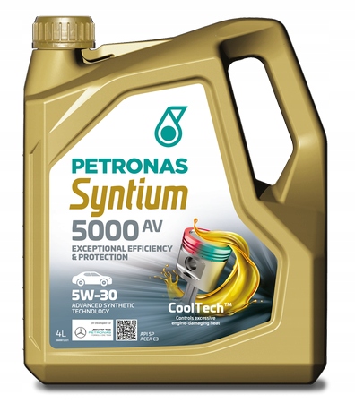 Motorový Olej Petronas 5V30 4 L Syntium 5000 Av Sp
