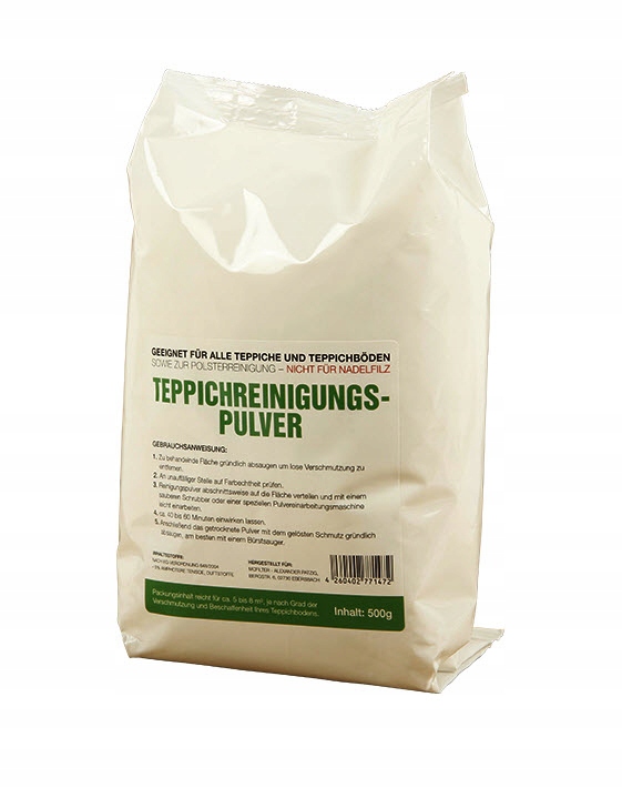 Proszek do prania dywanów materacy na sucho 500g EAN (GTIN) 45345623