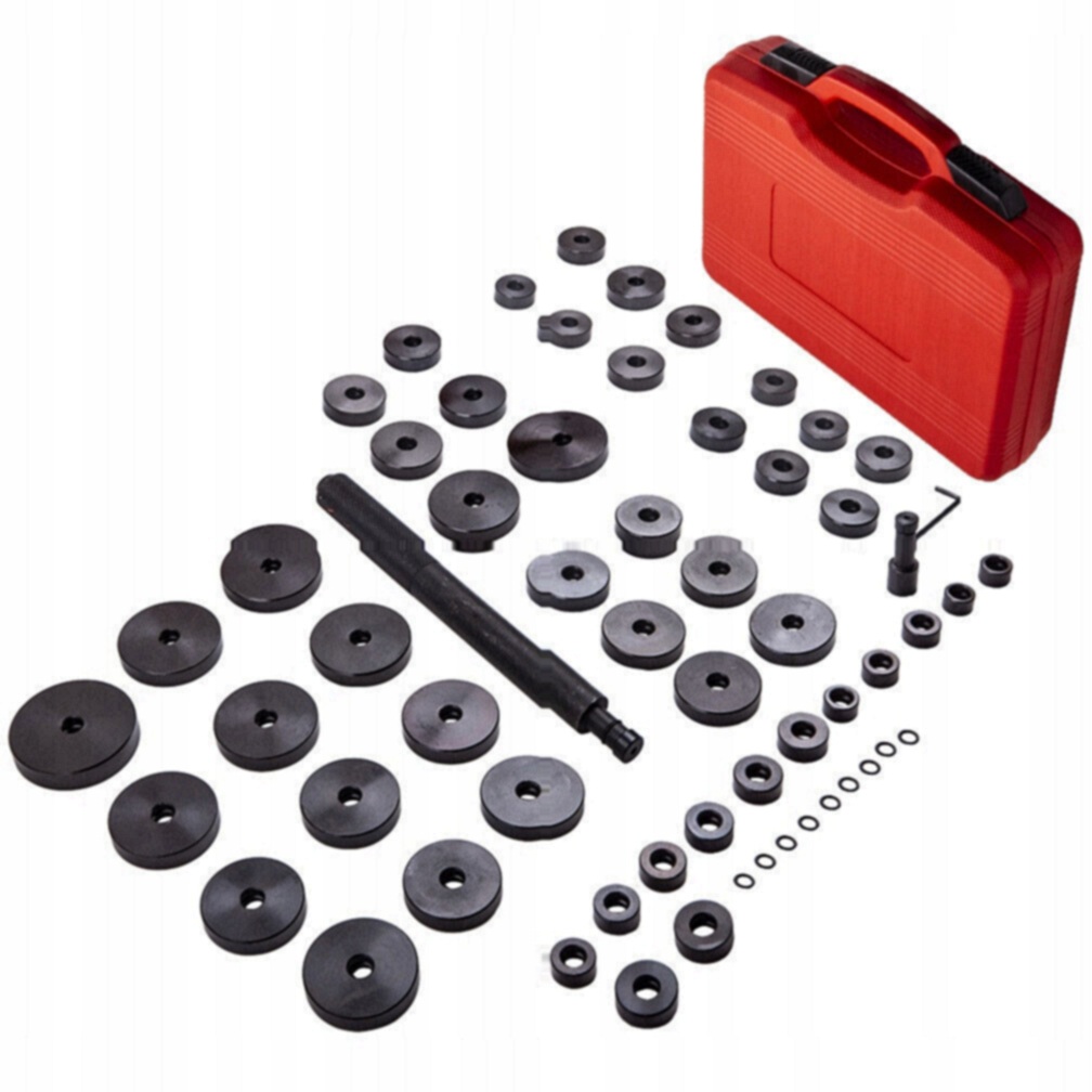 Univerzální Stahovák Náboje Ložisek, Adaptéry Pouzder, Lisovací 18 74 MM 52 Ks