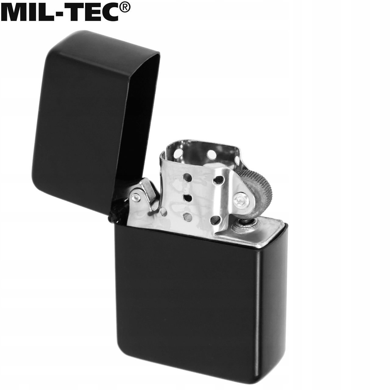 ZAPALNICZKA BENZYNOWA MIL-TEC STALOWA CZARNA EAN (GTIN) 4014663127895