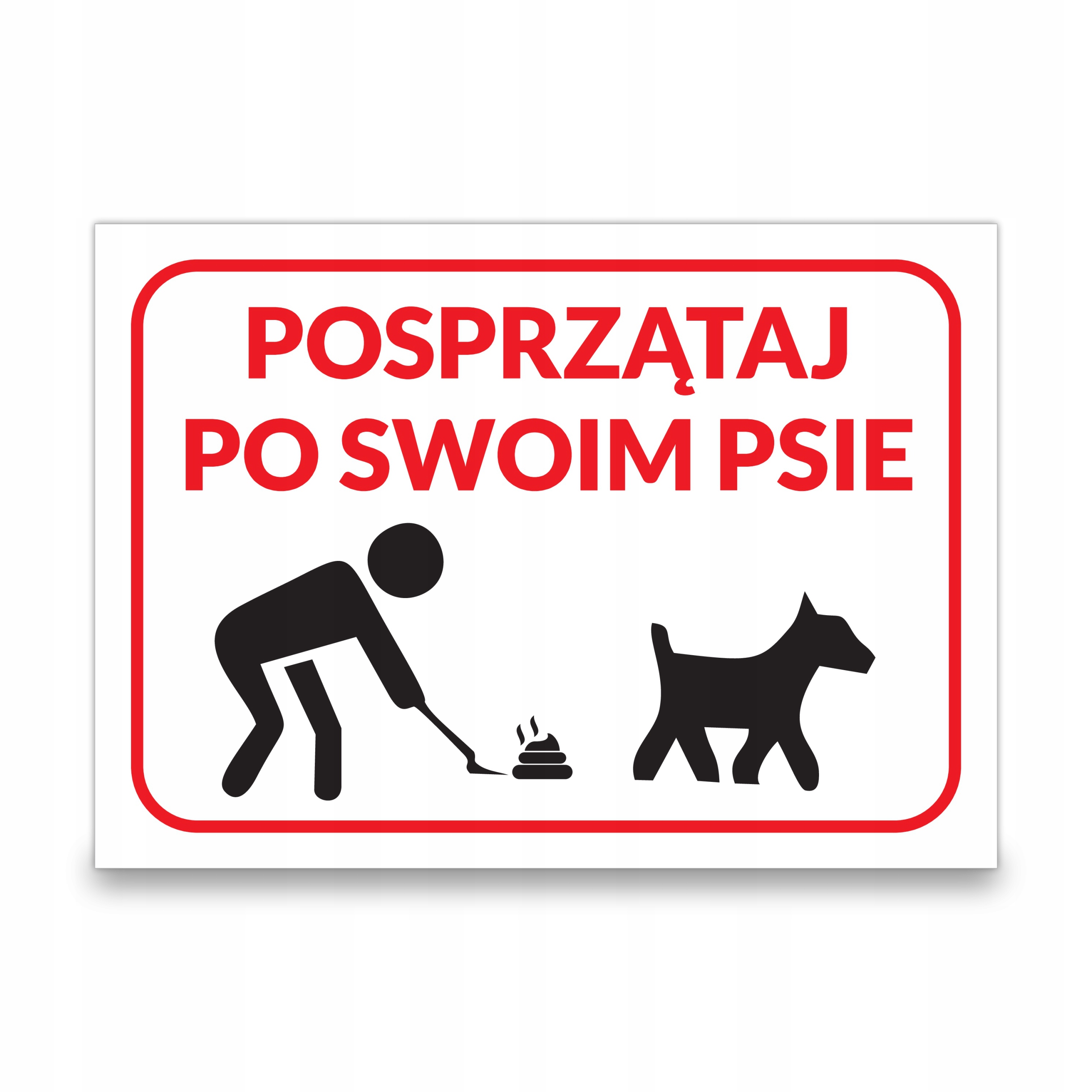 SZANUJ ZIELEŃ - 5mm PCV, nadruk UV, format A4 Marka inny