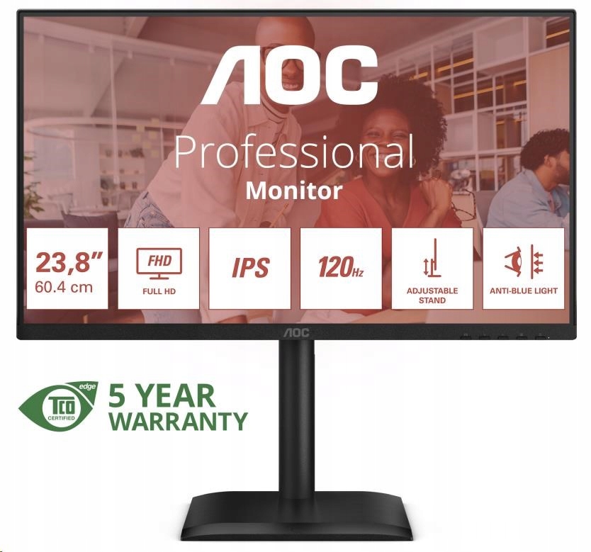 24" Led Aoc 24E4U 24E4U