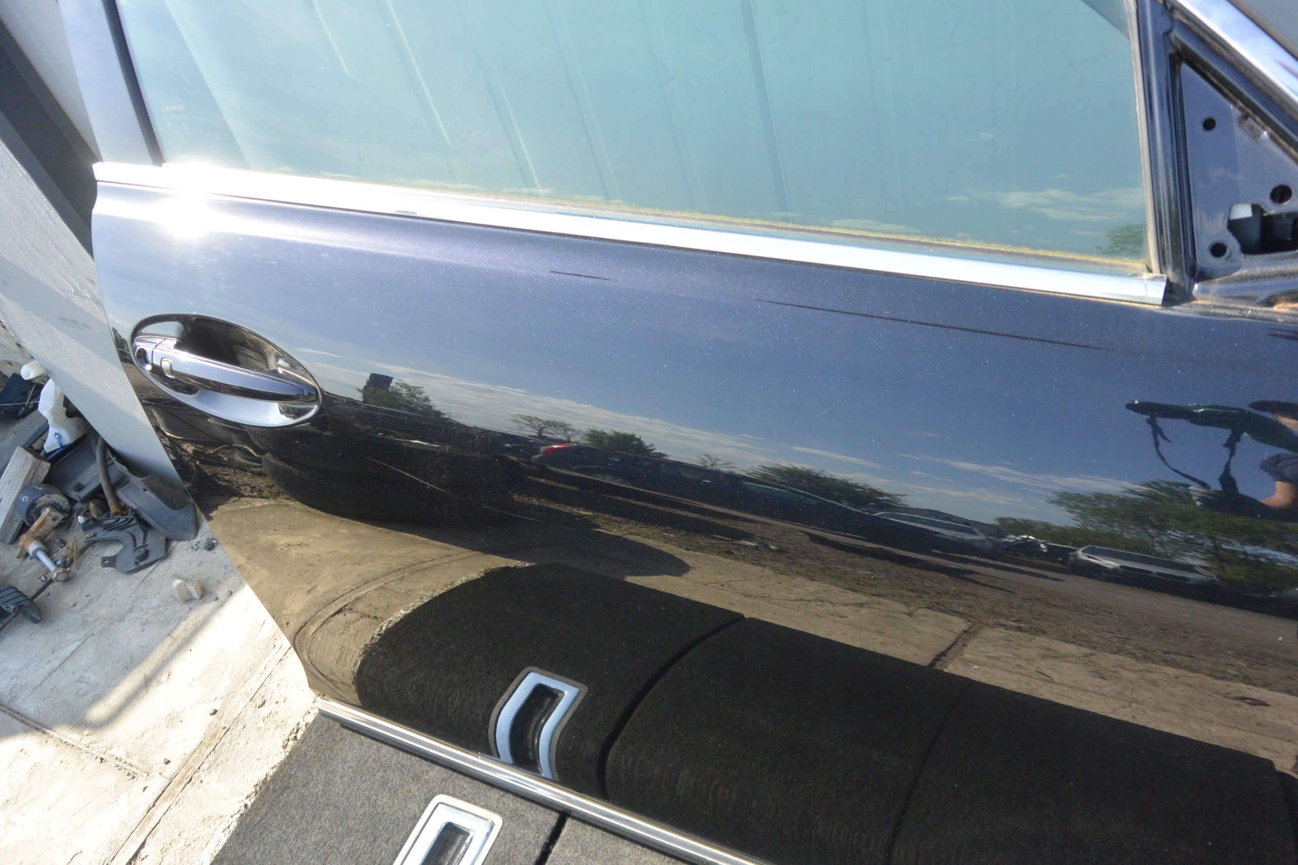 door right front right LEXUS GS III 450H black, LIFT