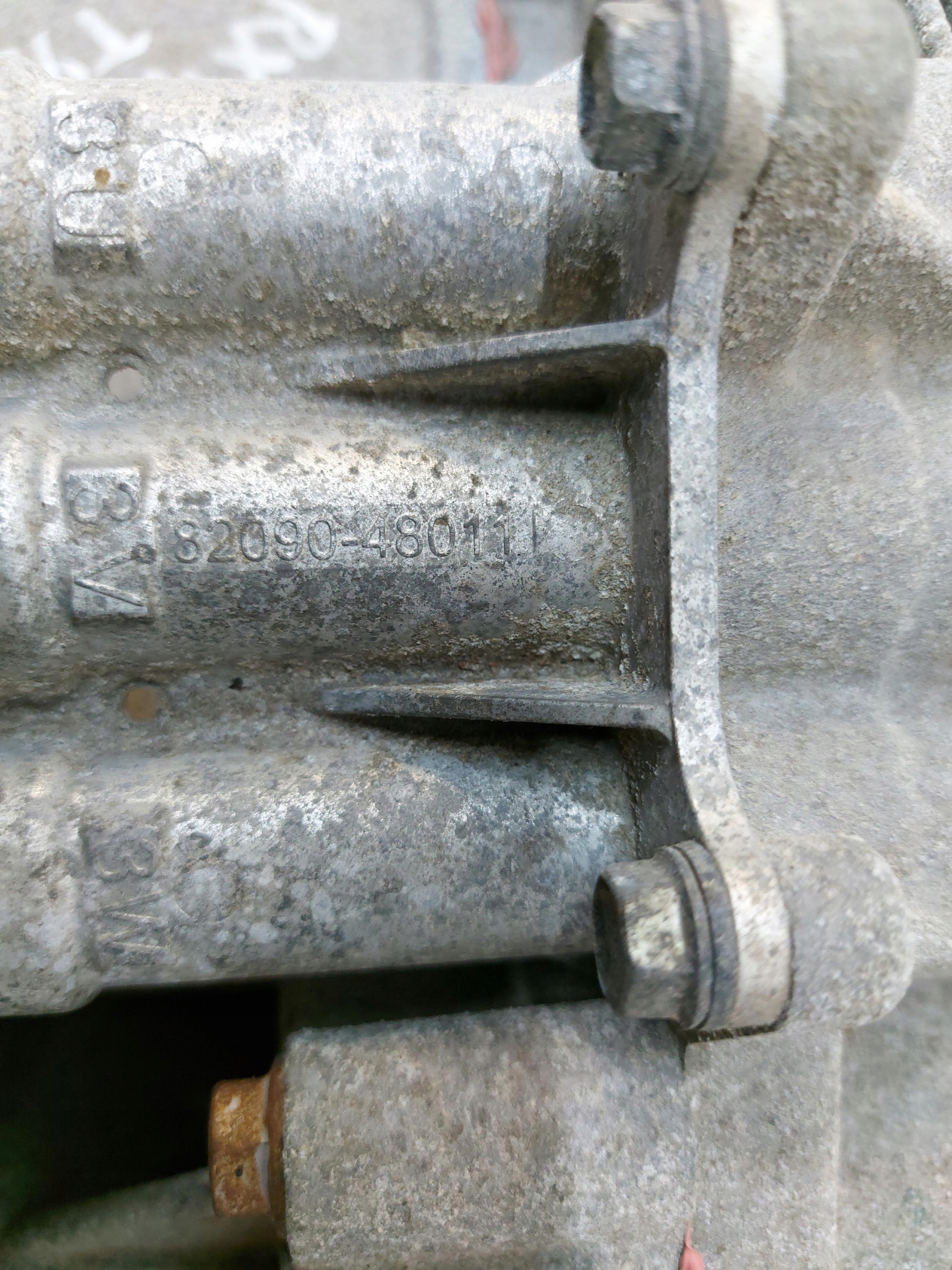 LEXUS RX450H IV differential differential rear part engine