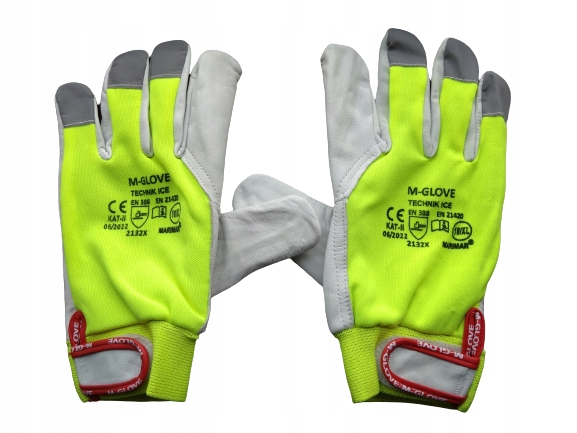 

Rękawice Ocieplane Skórzane M-glove Technik Ice 9