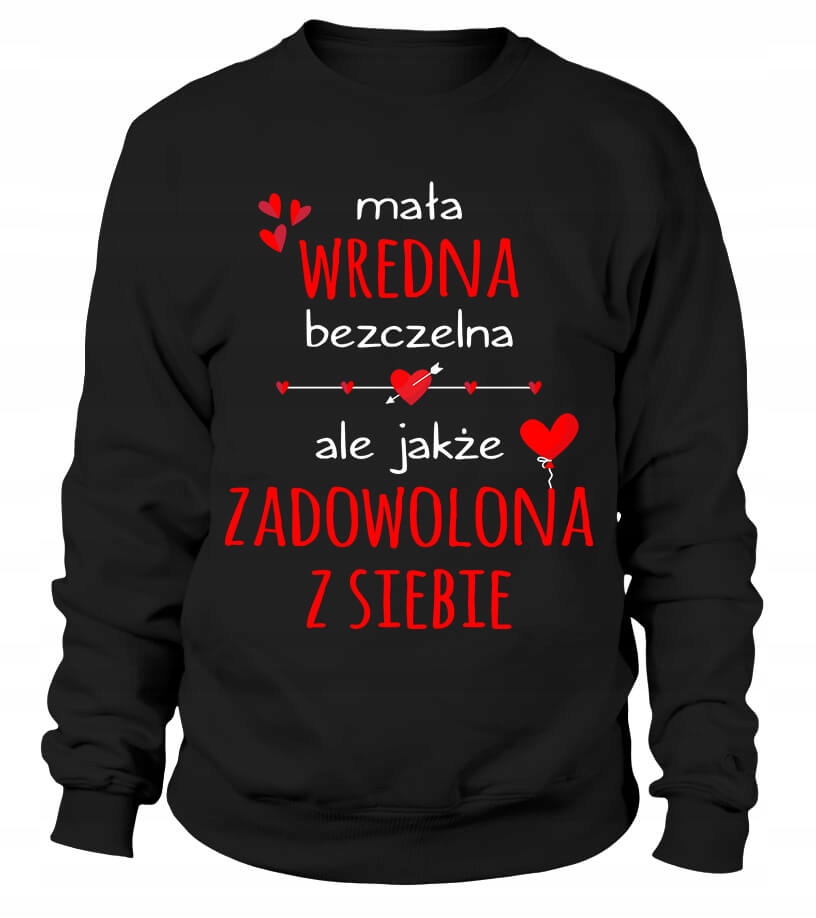Dámská Mikina Little Mean Cheeky velikosti L, černá, Dárek Pro Ni