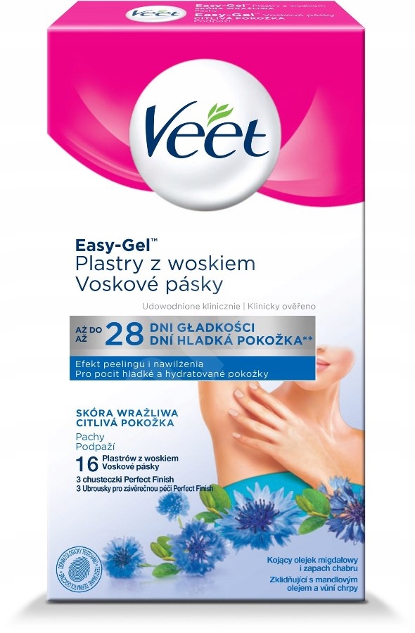 

Veet Veet plastry wosk do depilacji pachy